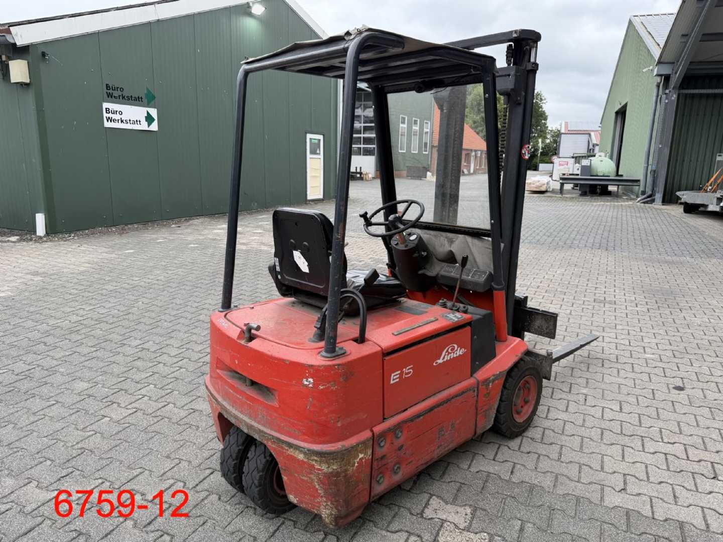 Used Forklift Linde E 15 3 riteņu dakšu iekrāvējs (Image 5) Used Forklift Linde E 15 3 riteņu dakšu iekrāvējs (Image 5)