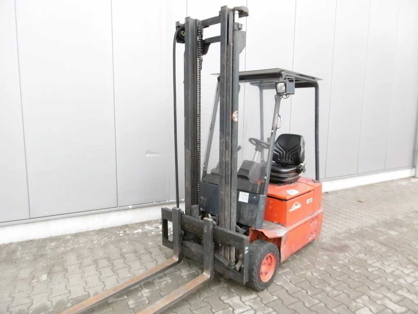 Used Forklift Linde E 15 Z-02 3 riteņu dakšu iekrāvējs (Image 8)