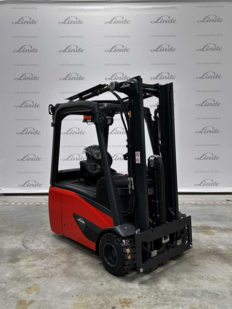 Used Forklift Linde E 18 EVO 3 riteņu dakšu iekrāvējs (Image 2) Used Forklift Linde E 18 EVO 3 riteņu dakšu iekrāvējs (Image 2)