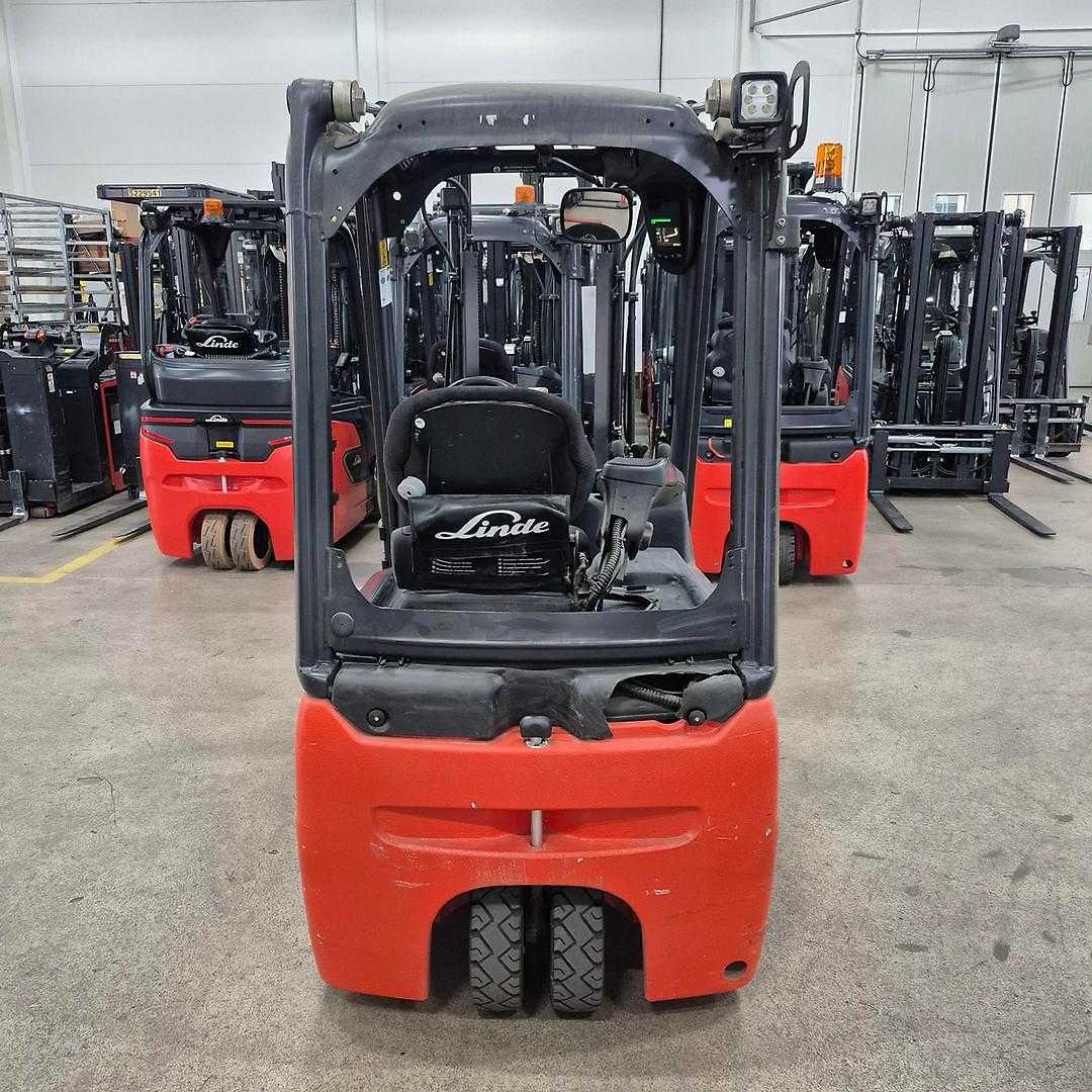 Used Forklift Linde E16C 3 riteņu dakšu iekrāvējs (Image 3)