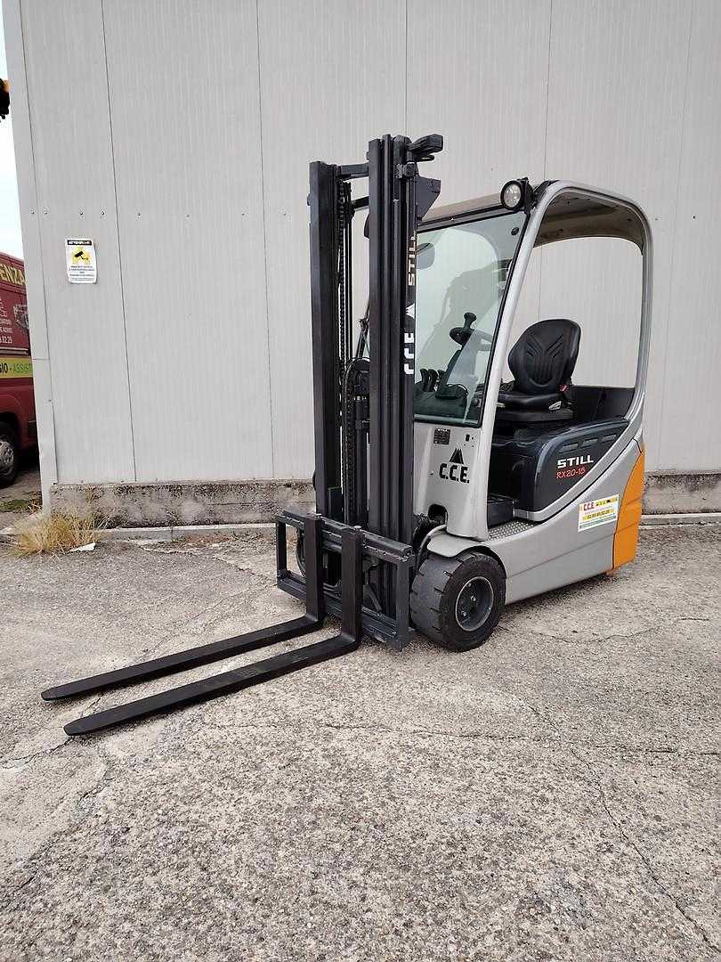 Used Forklift STILL RX20-18 3 riteņu dakšu iekrāvējs (Image 1) Used Forklift STILL RX20-18 3 riteņu dakšu iekrāvējs (Image 1)