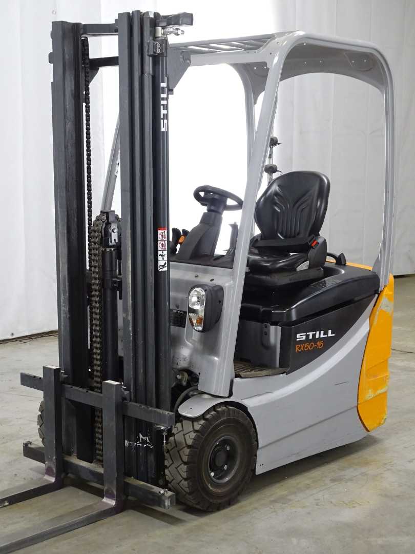 Used Forklift STILL RX50-15 3 riteņu dakšu iekrāvējs (Image 1)