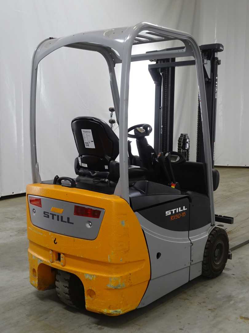 Used Forklift STILL RX50-15 3 riteņu dakšu iekrāvējs (Image 2)
