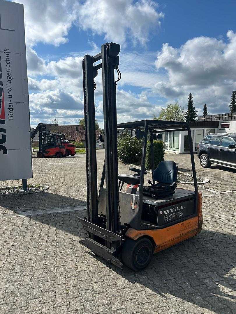 Used Forklift STILL R20-18 3 riteņu dakšu iekrāvējs (Image 1)