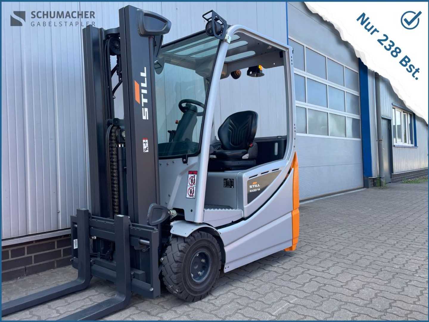 Used Forklift STILL RX20-14C | Nur 238 Bst. 3 riteņu dakšu iekrāvējs (Image 1)