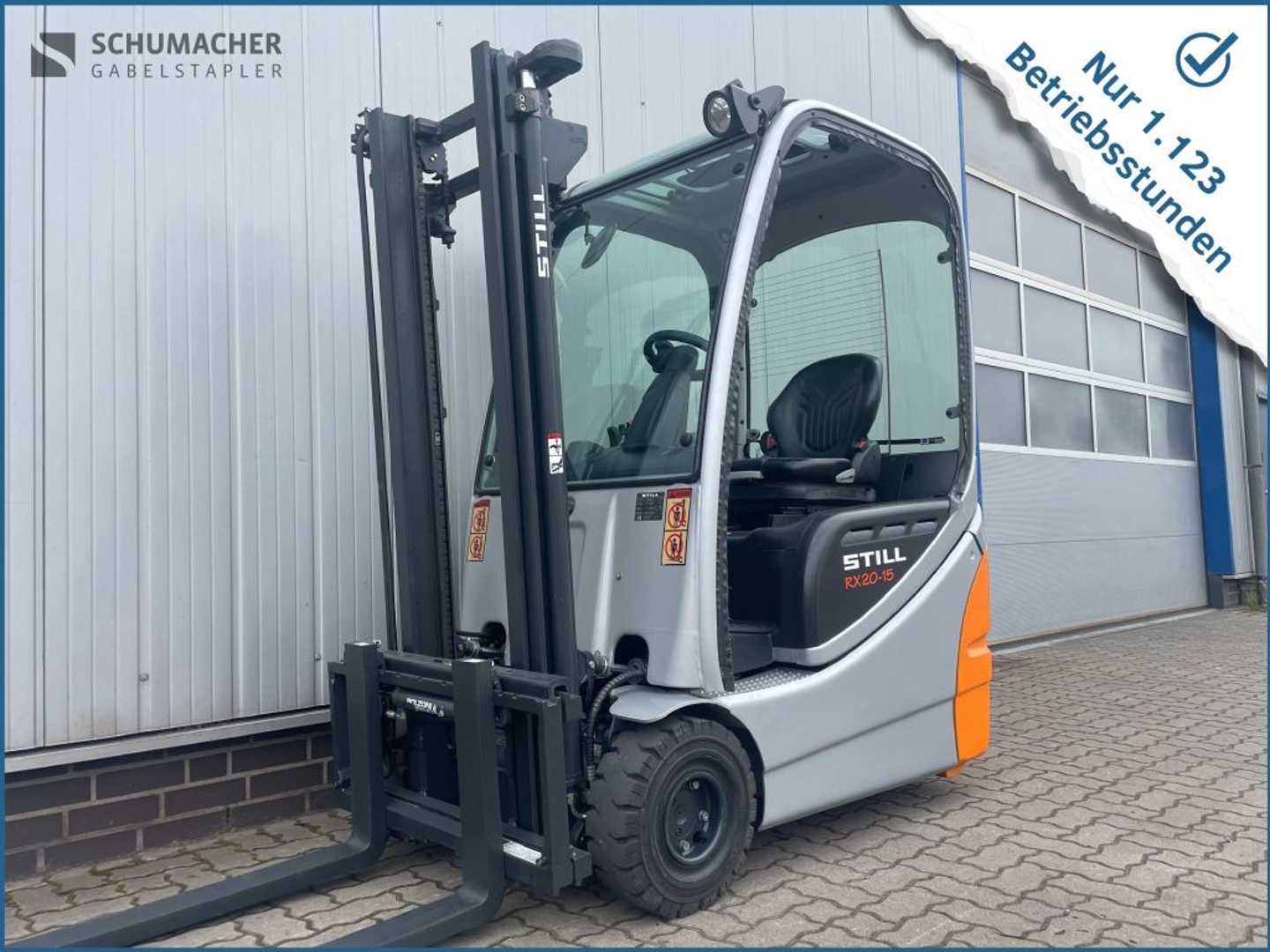 Used Forklift STILL RX20-15 | 1.123 Bst. 3 riteņu dakšu iekrāvējs (Image 1) Used Forklift STILL RX20-15 | 1.123 Bst. 3 riteņu dakšu iekrāvējs (Image 1)
