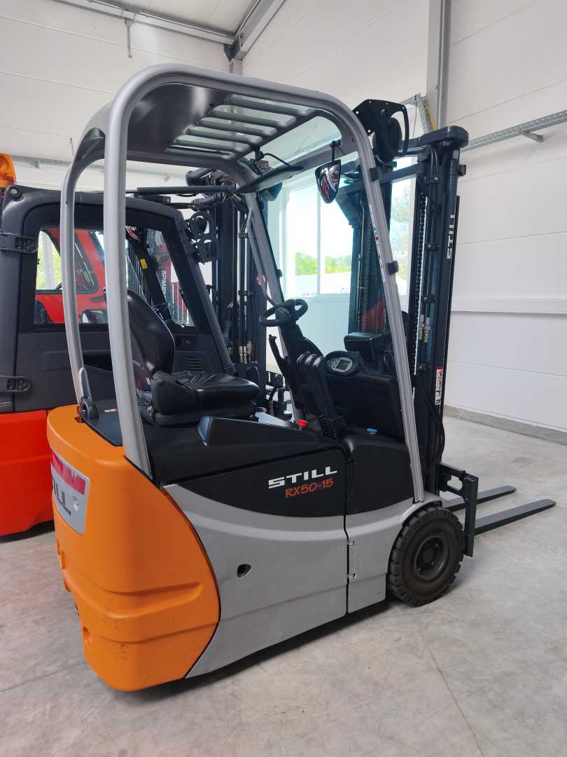 Used Forklift STILL RX 50-15 3 riteņu dakšu iekrāvējs (Image 1) Used Forklift STILL RX 50-15 3 riteņu dakšu iekrāvējs (Image 1)
