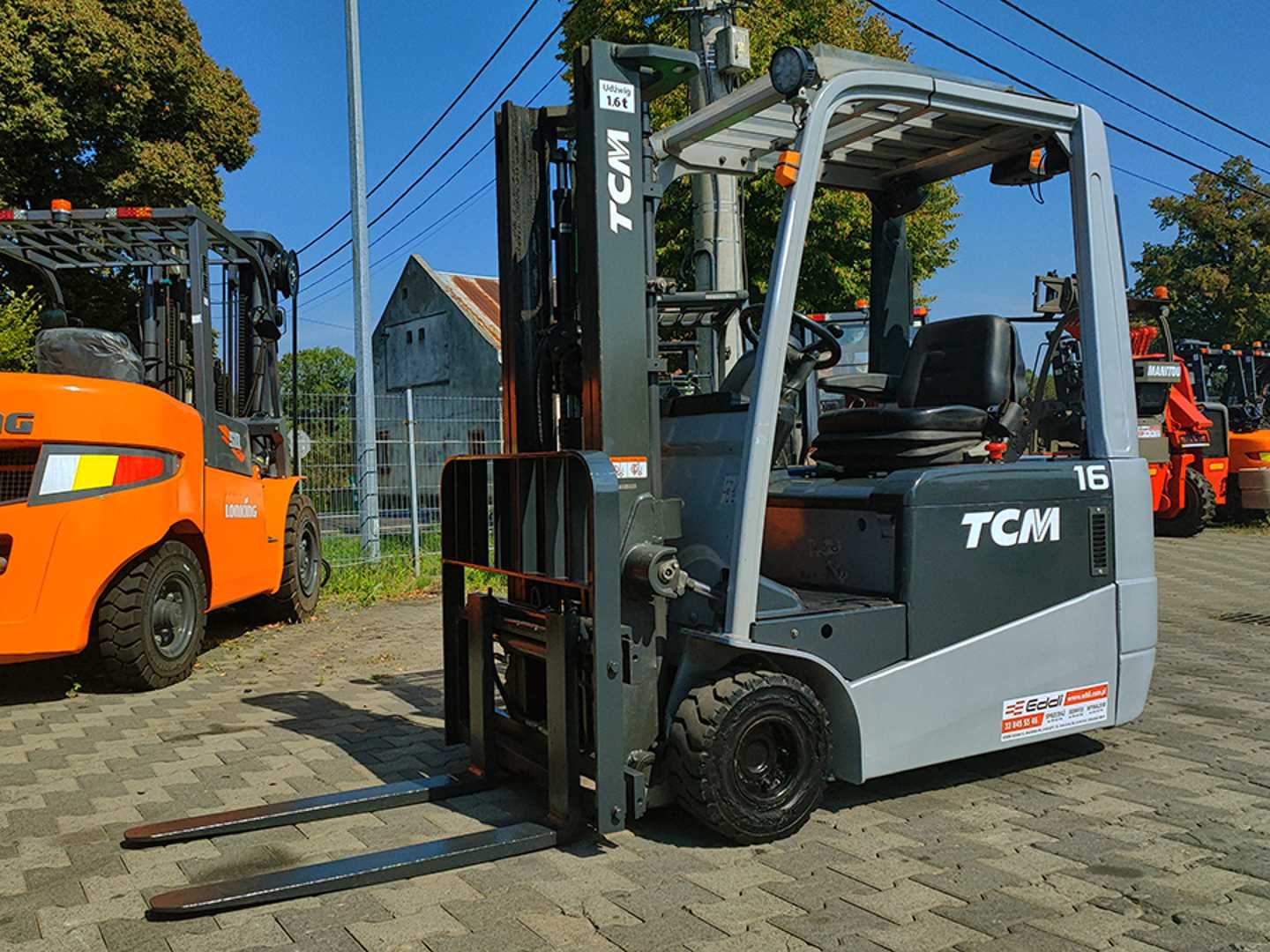 Used Forklift TCM AG1N1L16H 3 riteņu dakšu iekrāvējs (Image 7)