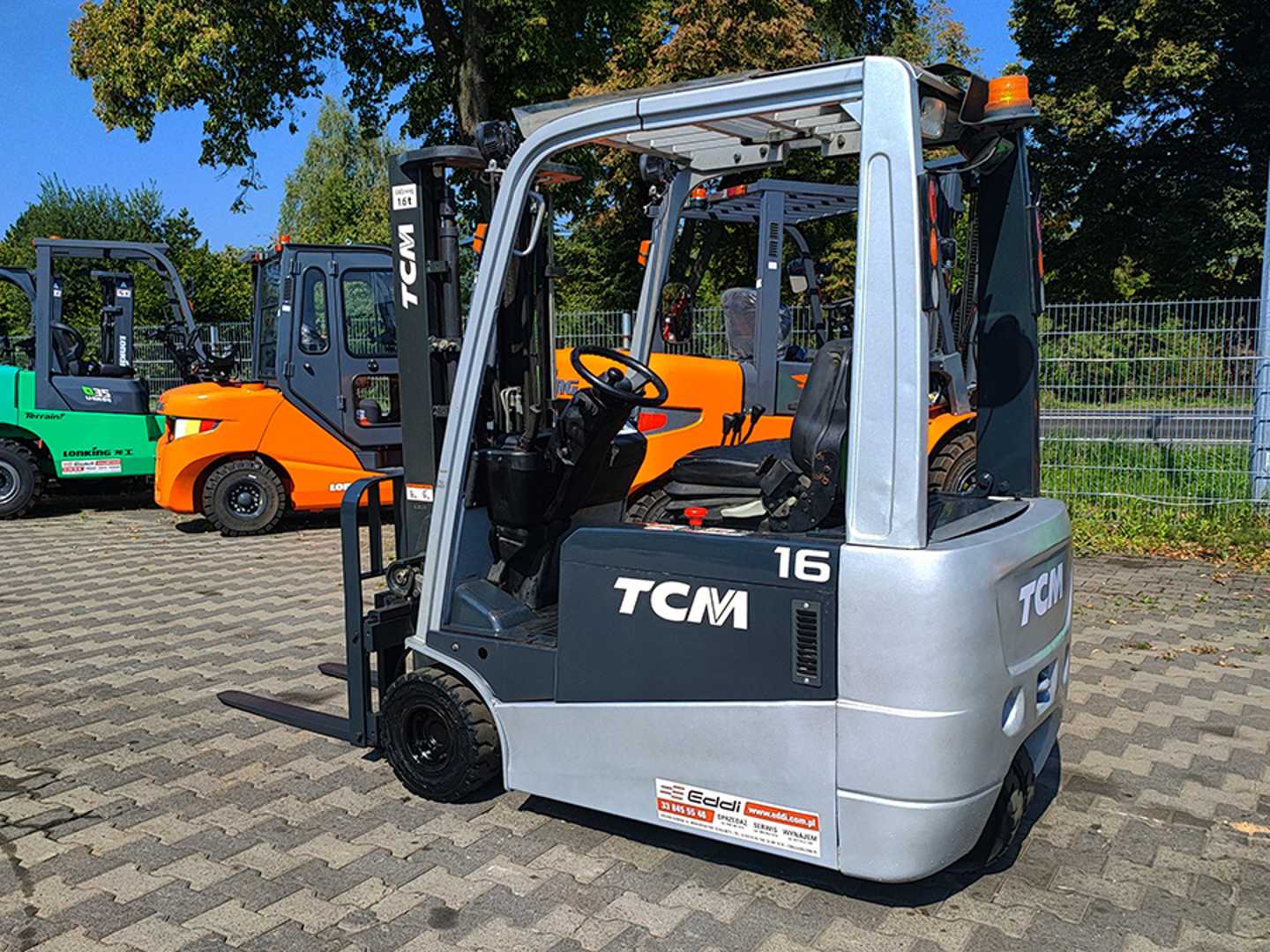 Used Forklift TCM AG1N1L16H 3 riteņu dakšu iekrāvējs (Image 15)