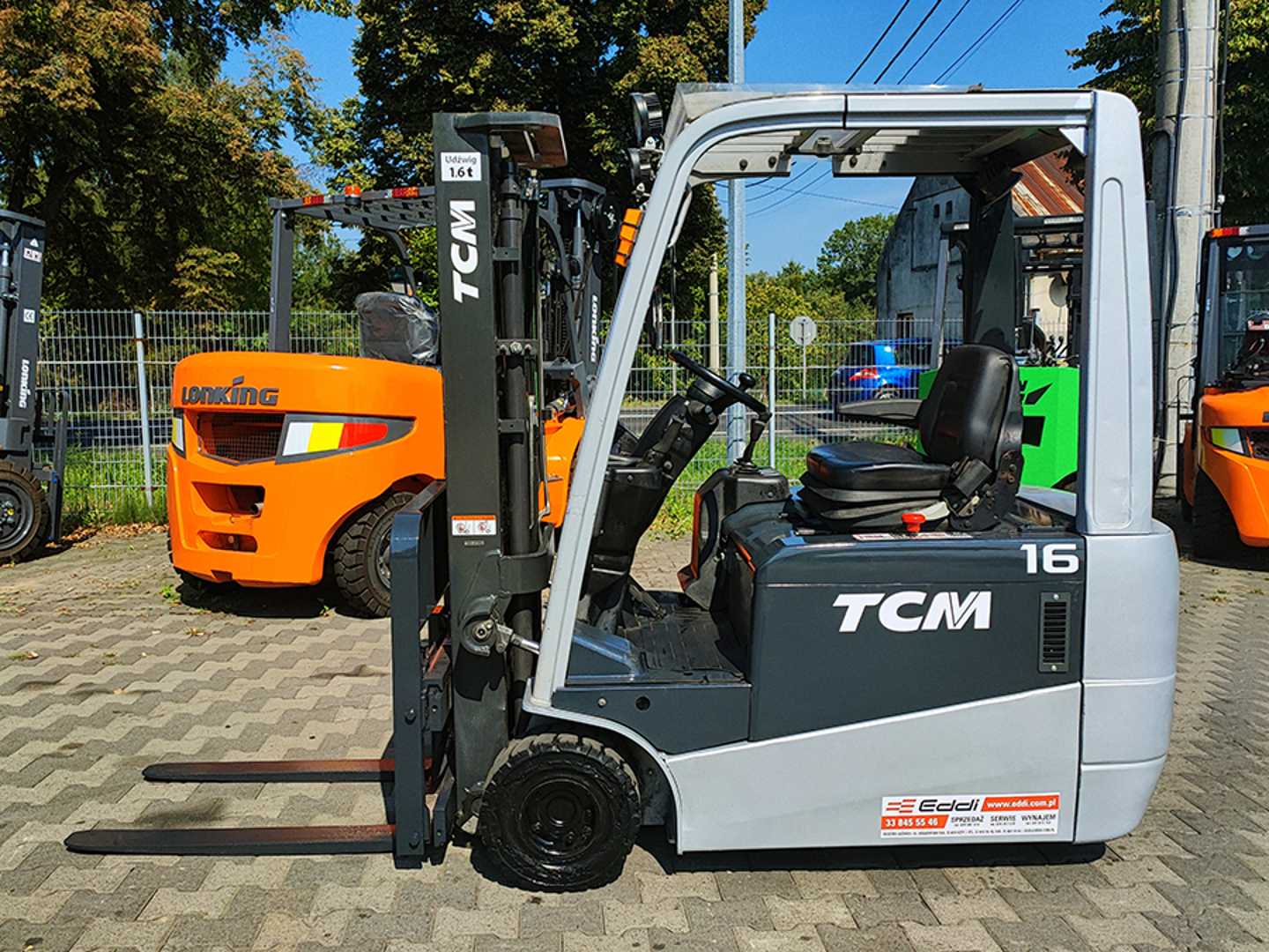 Used Forklift TCM AG1N1L16H 3 riteņu dakšu iekrāvējs (Image 20)