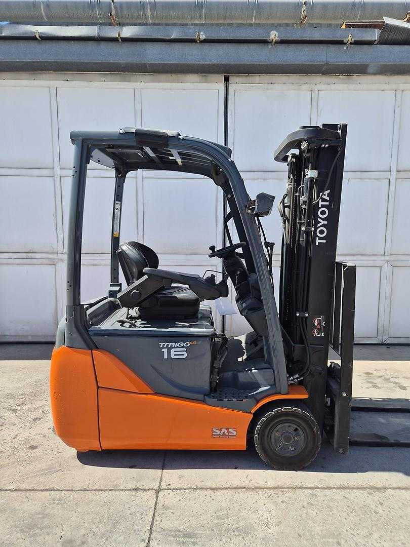 Used Forklift Toyota 8FBEKT16 3 riteņu dakšu iekrāvējs (Image 1) Used Forklift Toyota 8FBEKT16 3 riteņu dakšu iekrāvējs (Image 1)