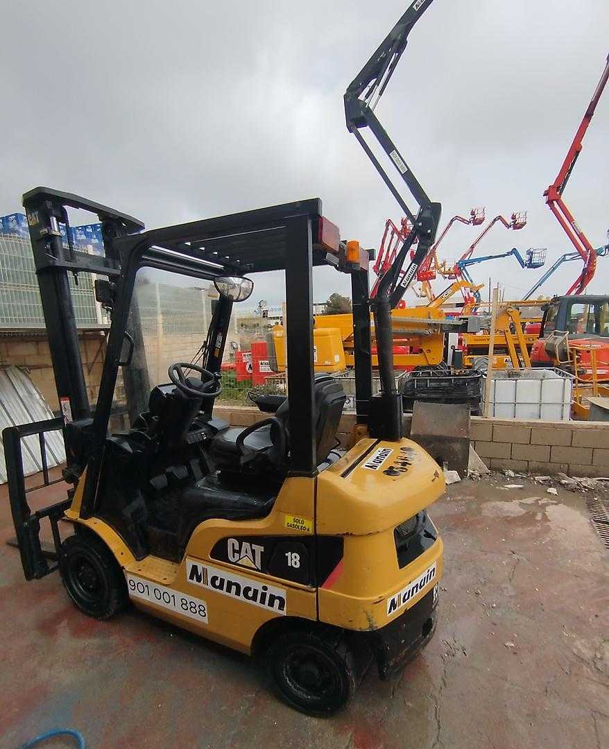 Used Forklift Caterpillar DP18N 4 riteņu dakšu iekrāvējs (Image 3) Used Forklift Caterpillar DP18N 4 riteņu dakšu iekrāvējs (Image 3)