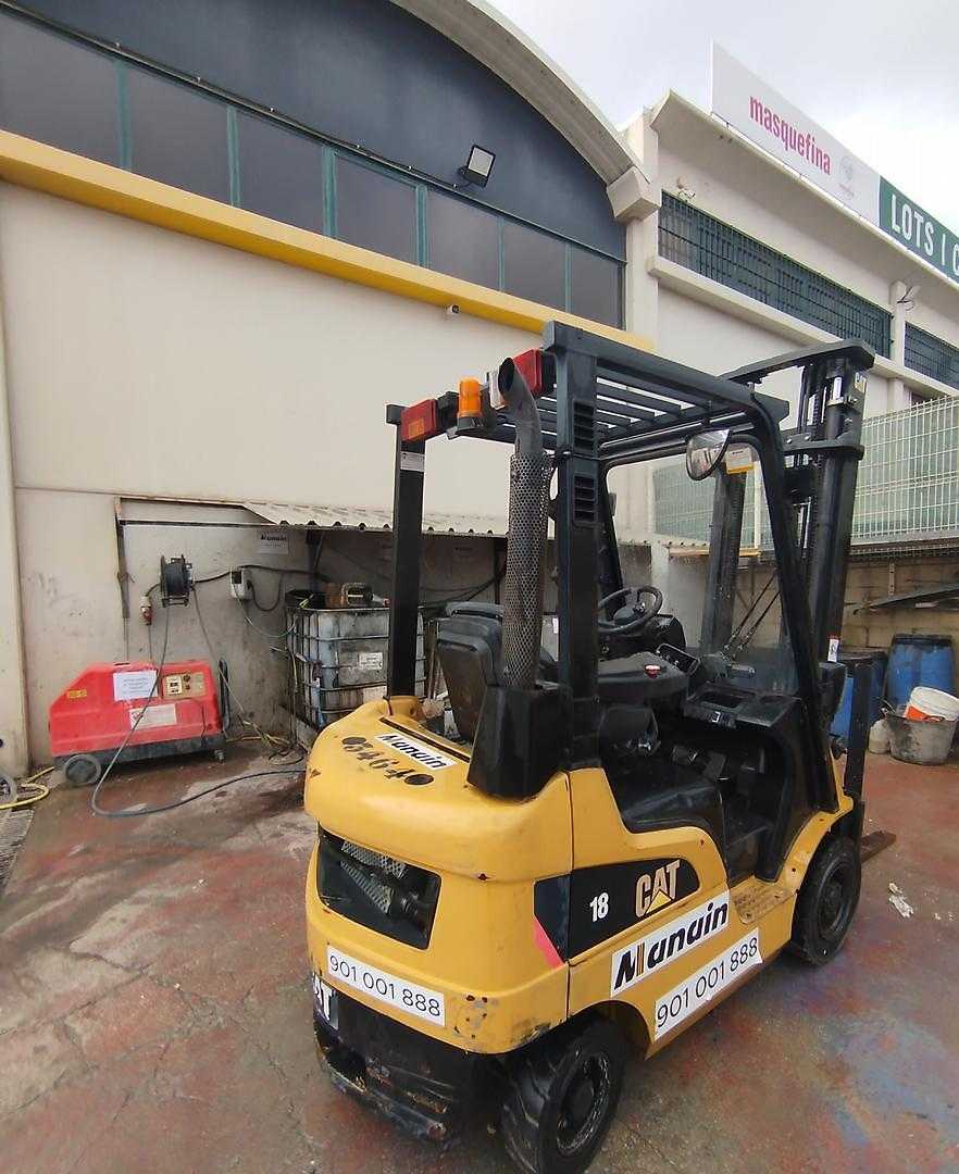 Used Forklift Caterpillar DP18N 4 riteņu dakšu iekrāvējs (Image 5) Used Forklift Caterpillar DP18N 4 riteņu dakšu iekrāvējs (Image 5)