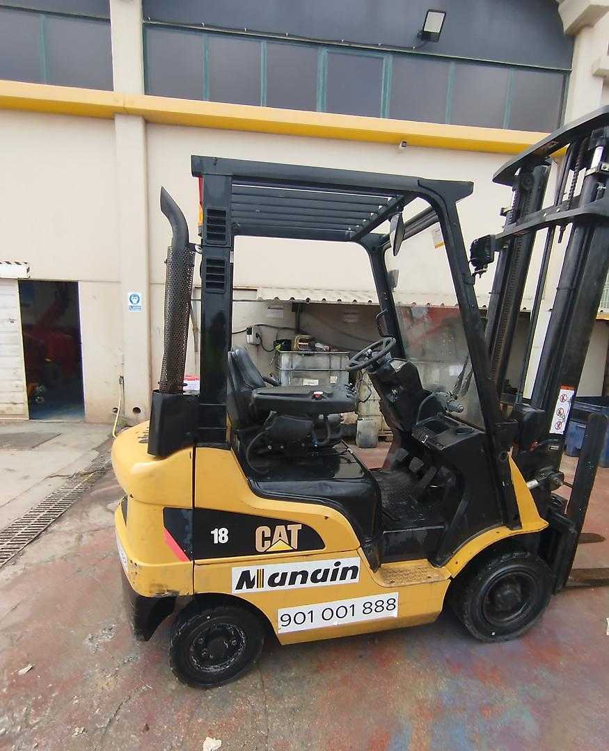Used Forklift Caterpillar DP18N 4 riteņu dakšu iekrāvējs (Image 6) Used Forklift Caterpillar DP18N 4 riteņu dakšu iekrāvējs (Image 6)