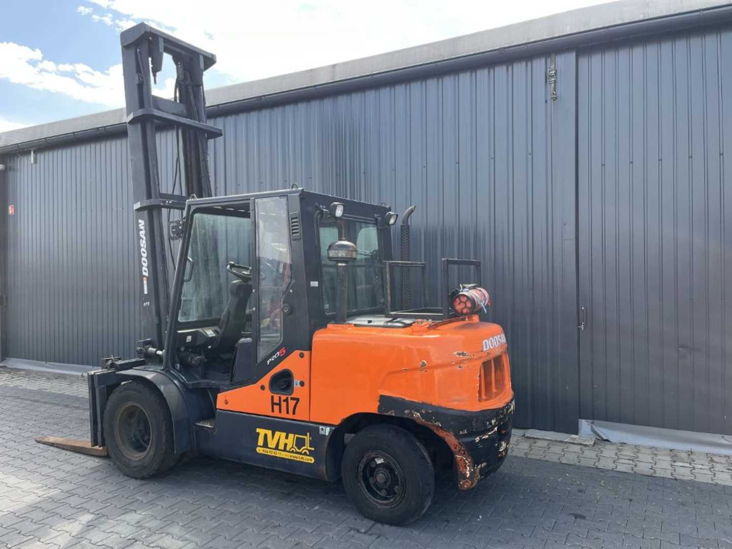 Used Forklift Doosan D55SC-5 4 riteņu dakšu iekrāvējs (Image 3)