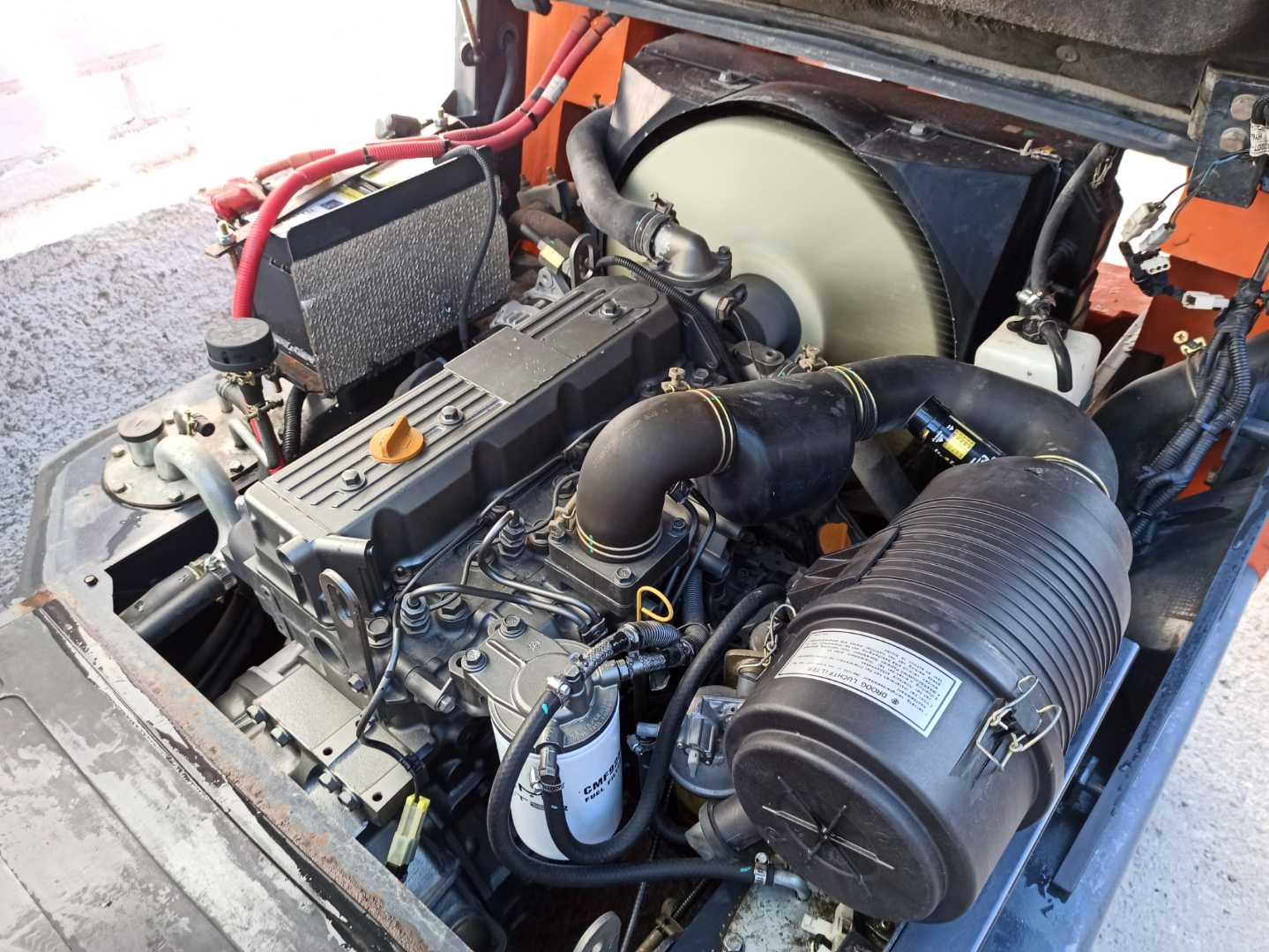 Used Forklift Doosan D25G 4 riteņu dakšu iekrāvējs (Image 10)