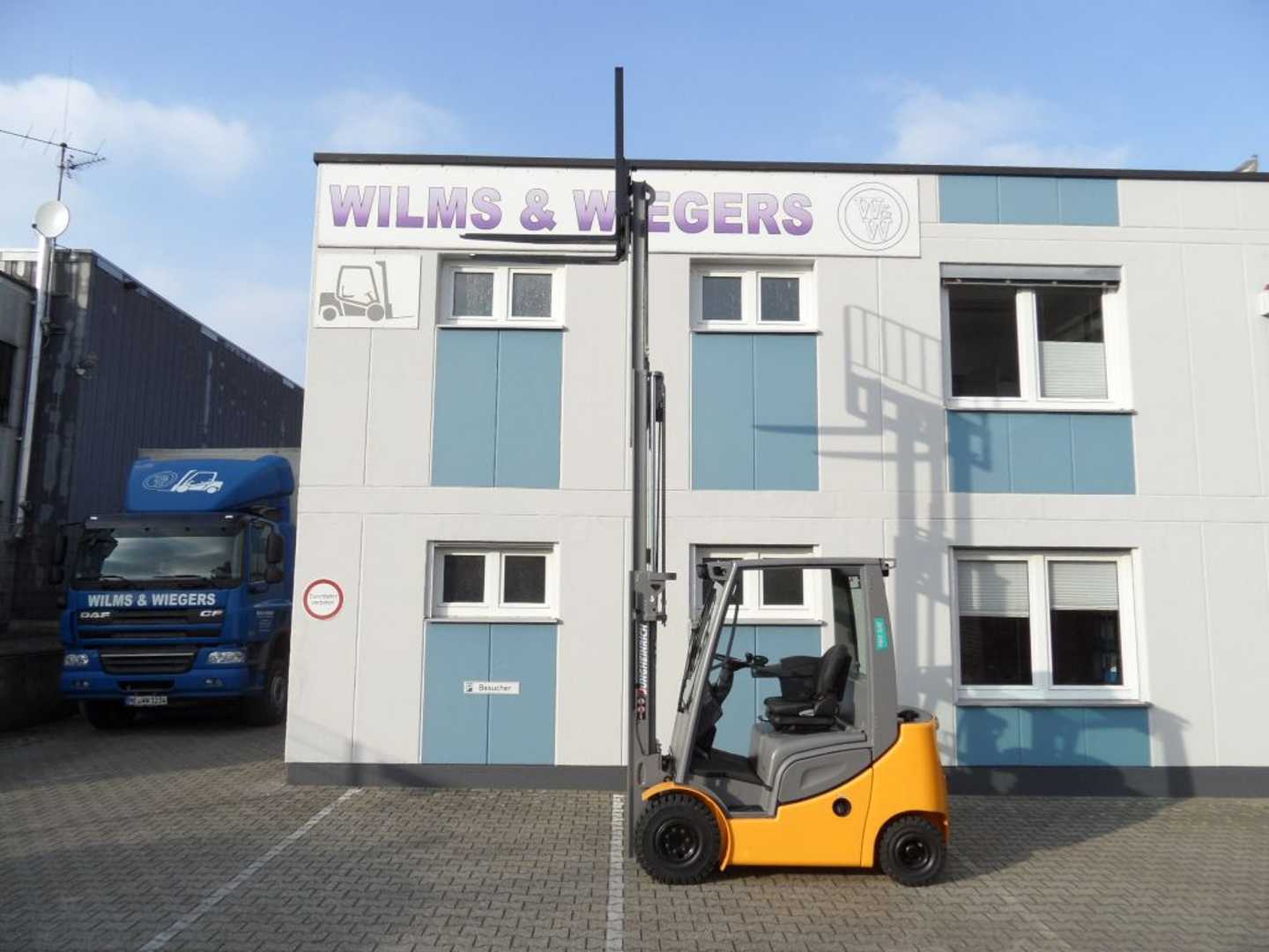 Used Forklift Jungheinrich DFG 316s - Triplex - aufgearbeitet - wenig Stunden 4 riteņu dakšu iekrāvējs (Image 5) Used Forklift Jungheinrich DFG 316s - Triplex - aufgearbeitet - wenig Stunden 4 riteņu dakšu iekrāvējs (Image 5)