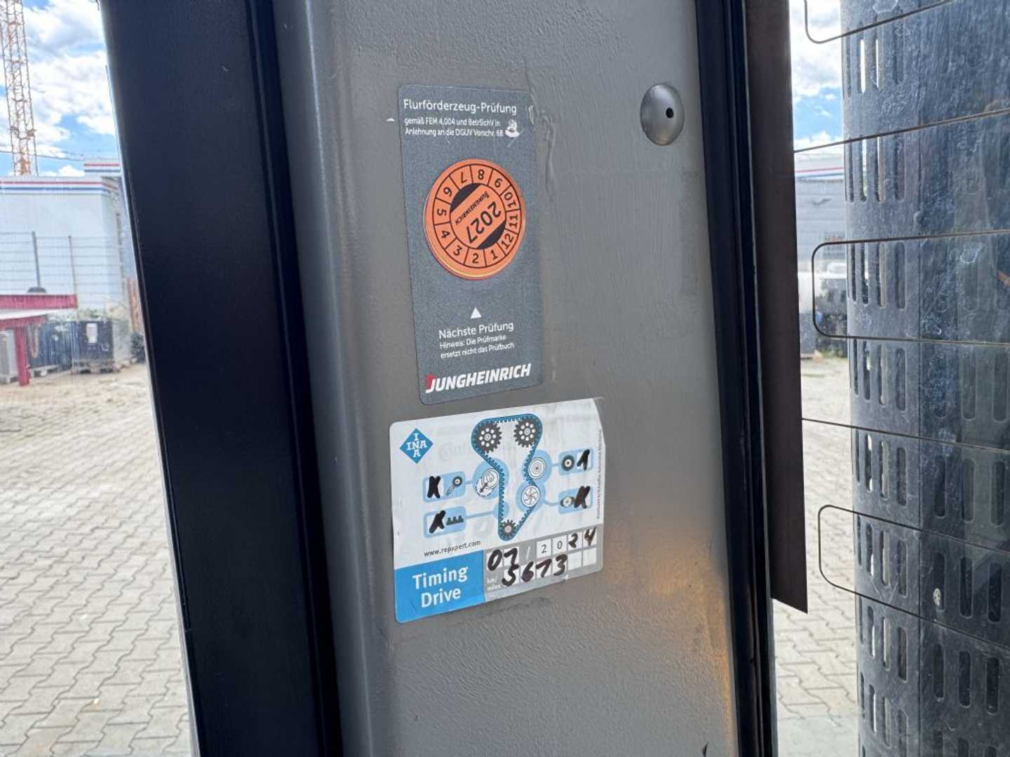 Used Forklift Jungheinrich DFG 435s Baujahr 2018/ Stunden 7263 HH 6500 4 riteņu dakšu iekrāvējs (Image 9) Used Forklift Jungheinrich DFG 435s Baujahr 2018/ Stunden 7263 HH 6500 4 riteņu dakšu iekrāvējs (Image 9)