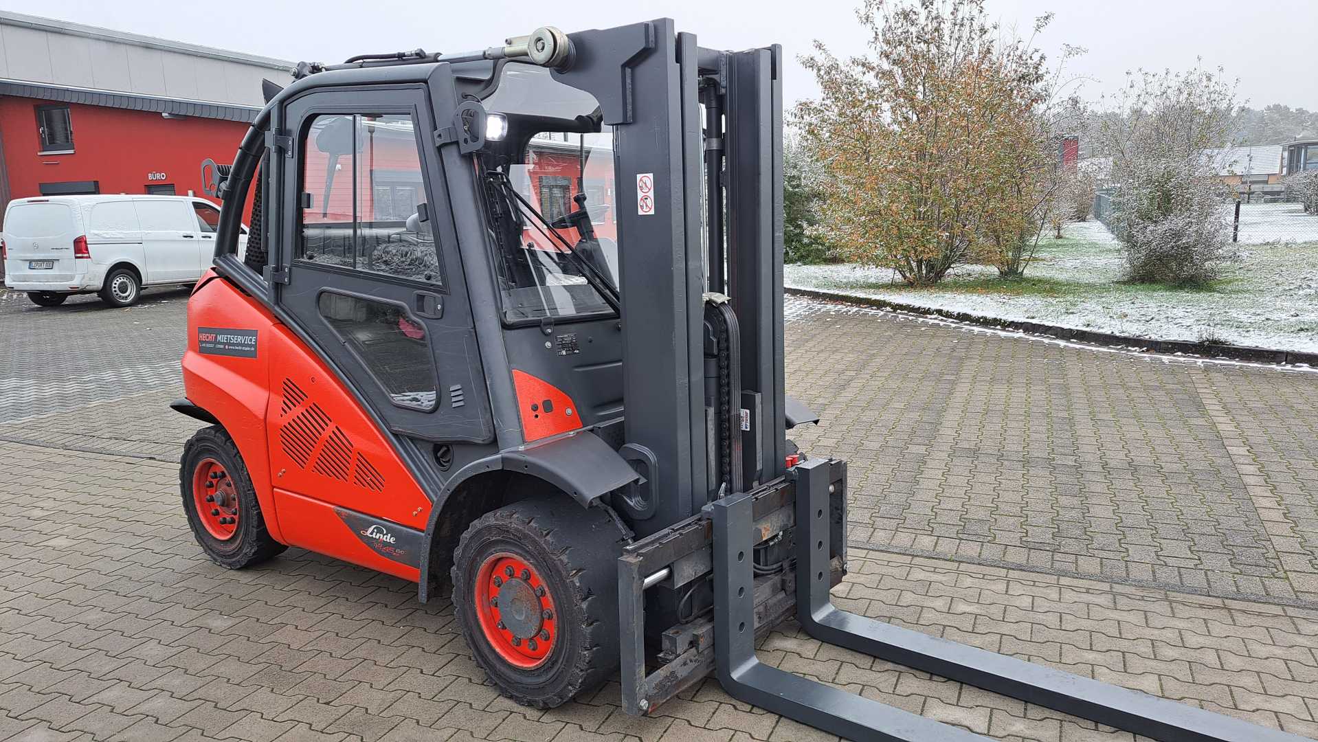Used Forklift Linde H45D-02 Container 4 riteņu dakšu iekrāvējs (Image 6)