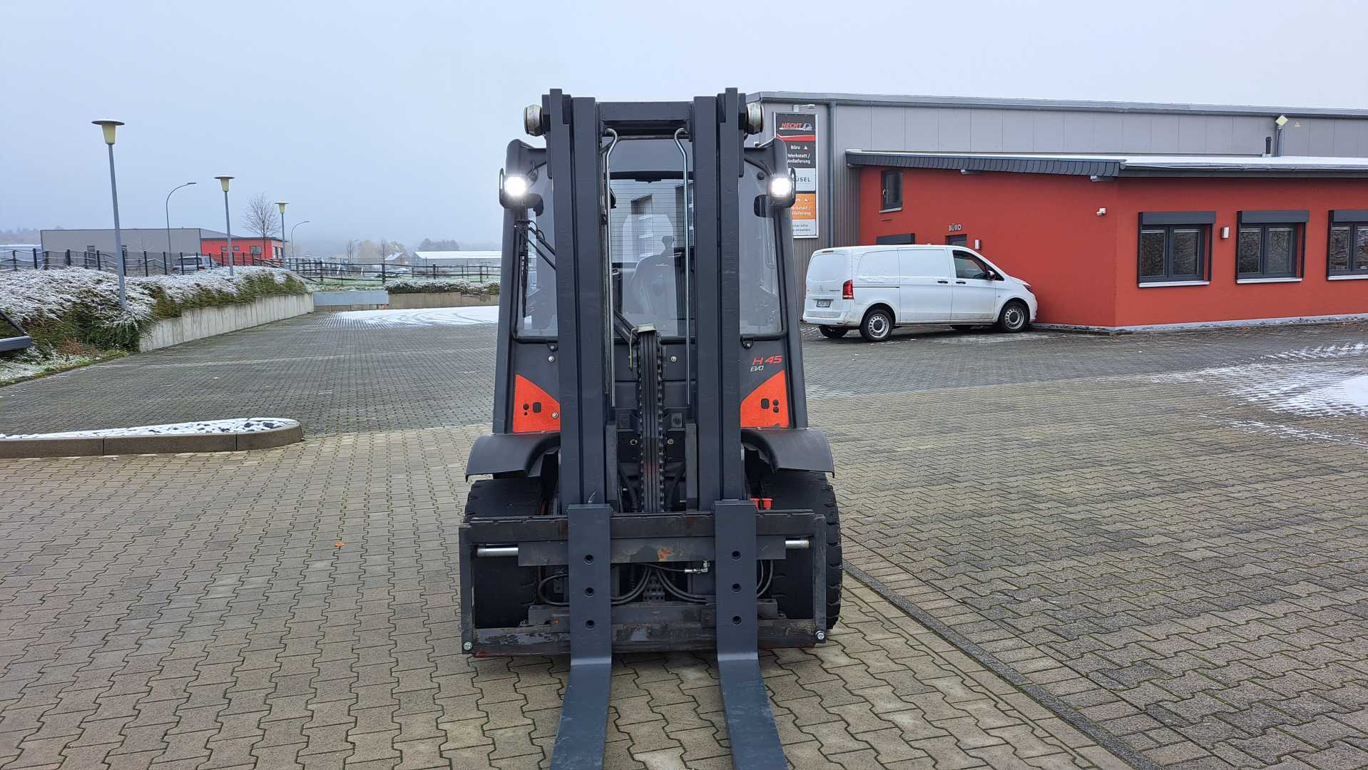 Used Forklift Linde H45D-02 Container 4 riteņu dakšu iekrāvējs (Image 7)