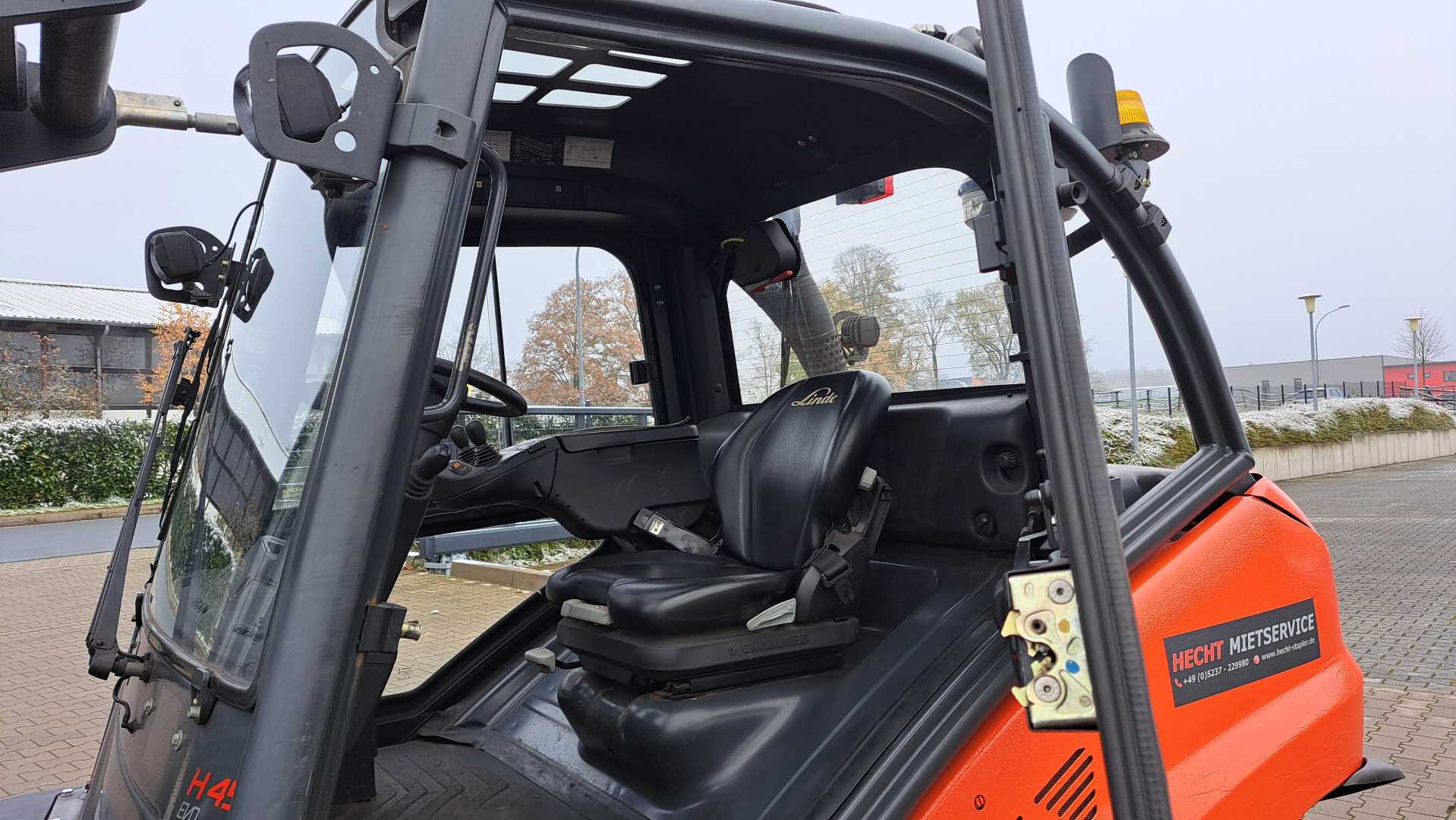 Used Forklift Linde H45D-02 Container 4 riteņu dakšu iekrāvējs (Image 10)