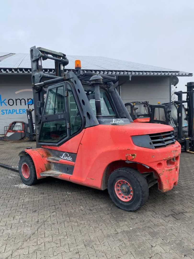 Used Forklift Linde H 80 D-01/1100 4 riteņu dakšu iekrāvējs (Image 6) Used Forklift Linde H 80 D-01/1100 4 riteņu dakšu iekrāvējs (Image 6)