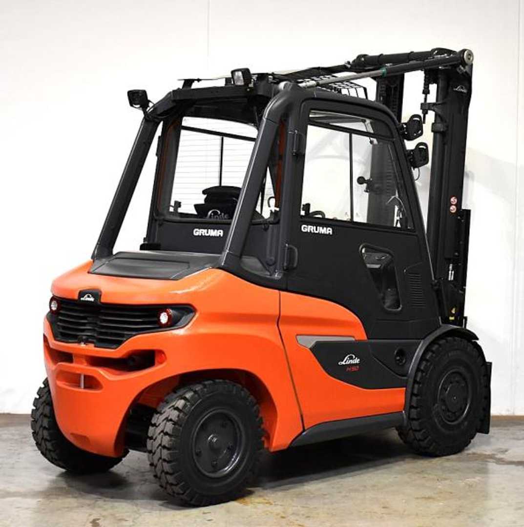 Used Forklift Linde H 50 D/600 1204-01 4 riteņu dakšu iekrāvējs (Image 3)