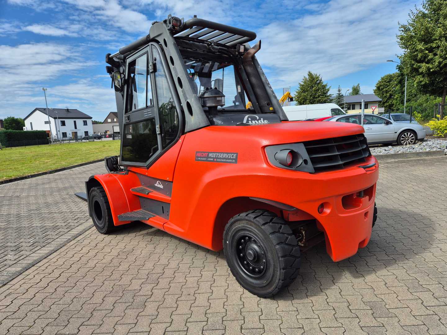 Used Forklift Linde H80D-02/1100 4 riteņu dakšu iekrāvējs (Image 3)