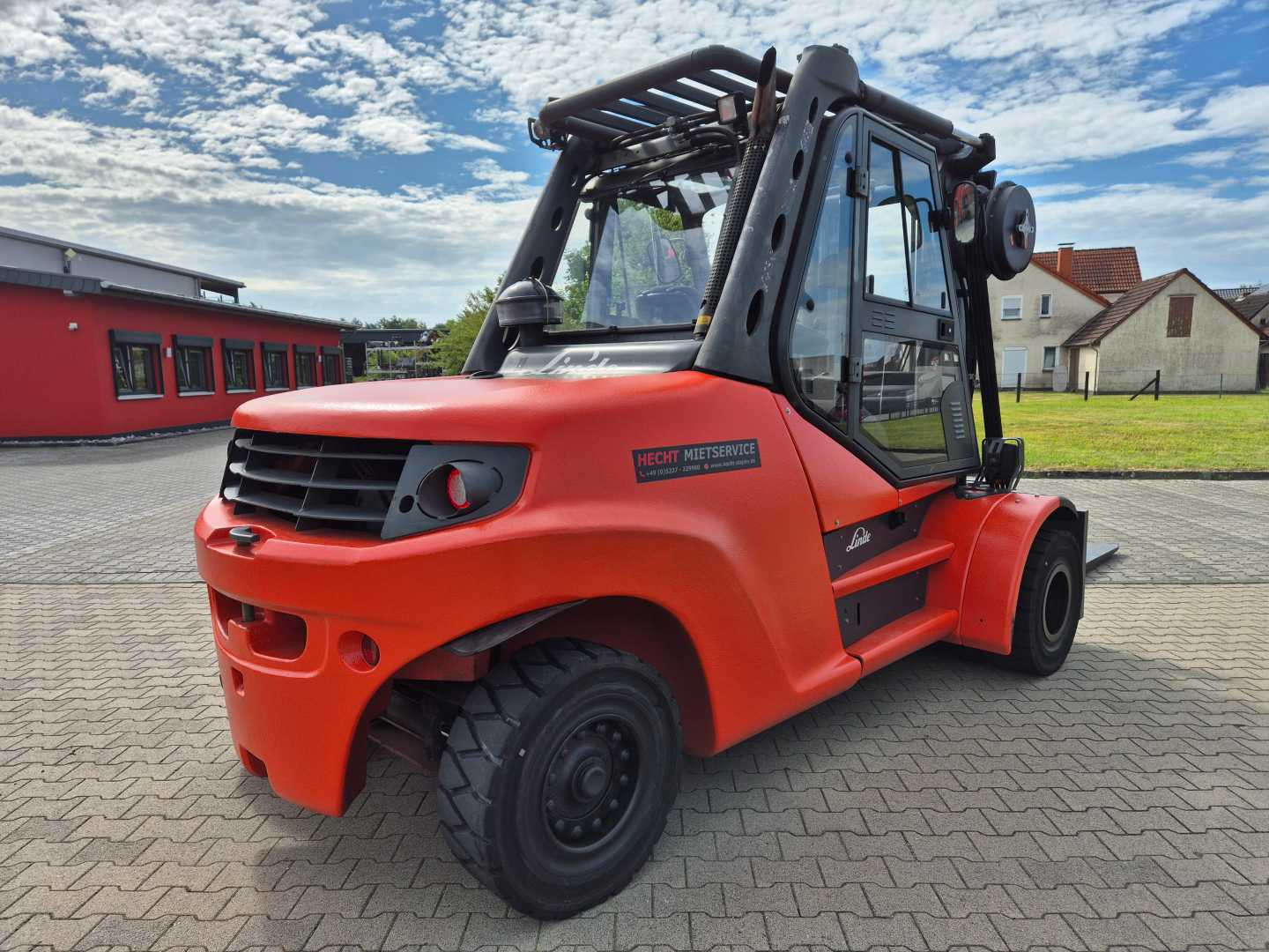 Used Forklift Linde H80D-02/1100 4 riteņu dakšu iekrāvējs (Image 9)