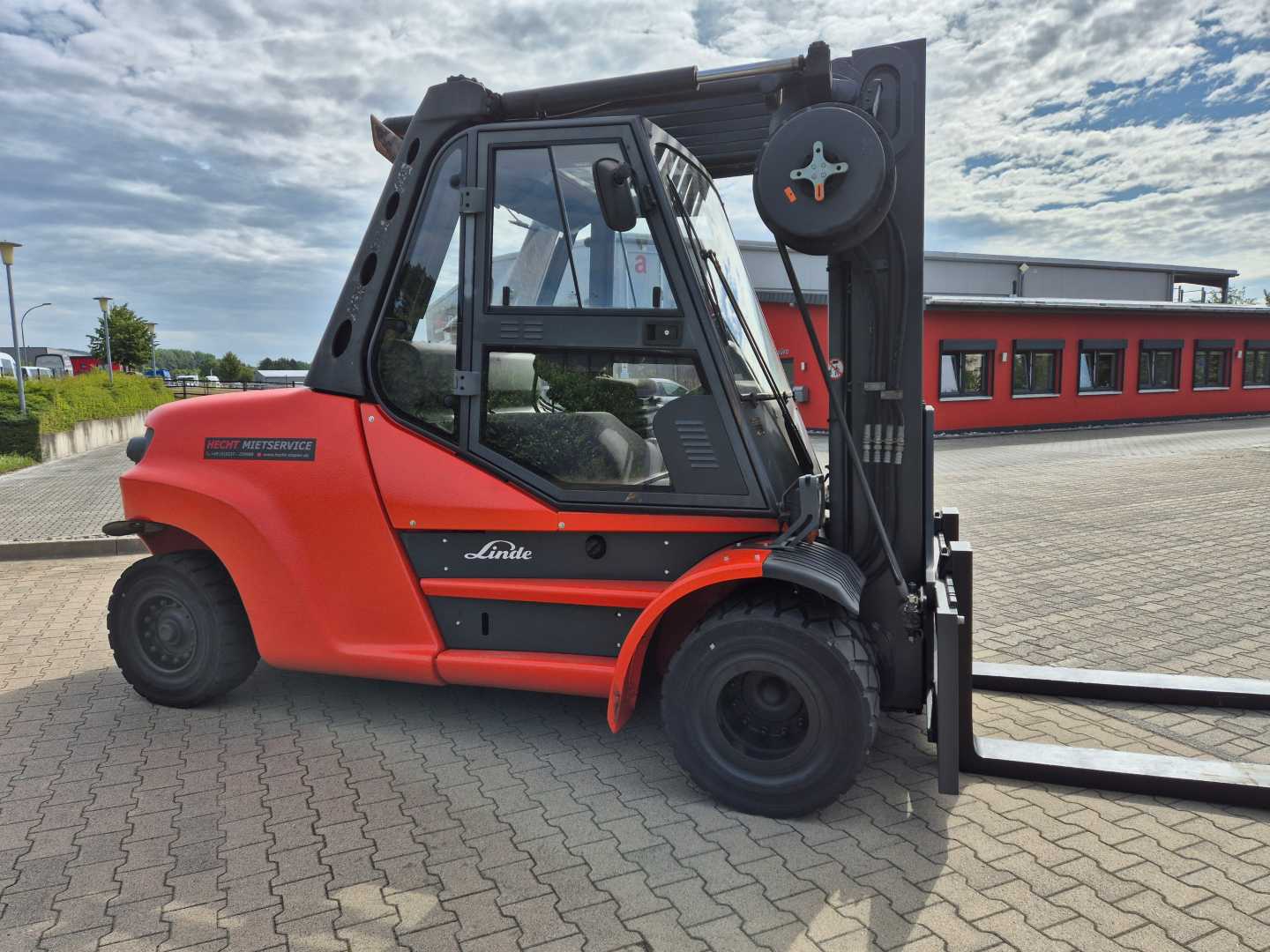 Used Forklift Linde H80D-02/1100 4 riteņu dakšu iekrāvējs (Image 10)