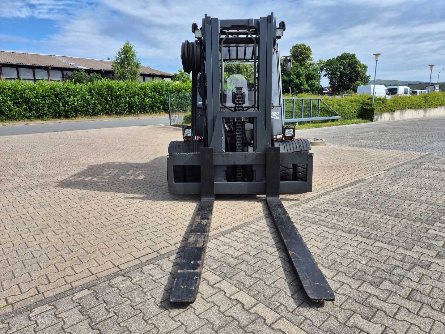 Used Forklift Linde H80D-02/1100 4 riteņu dakšu iekrāvējs (Image 13)