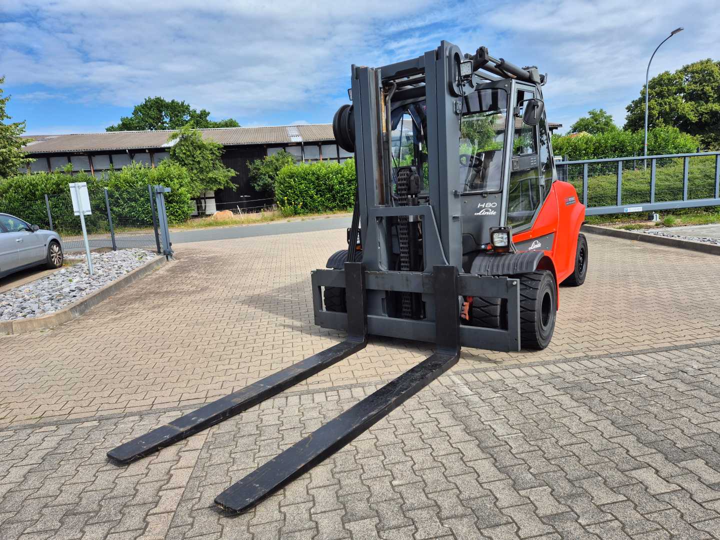 Used Forklift Linde H80D-02/1100 4 riteņu dakšu iekrāvējs (Image 14)