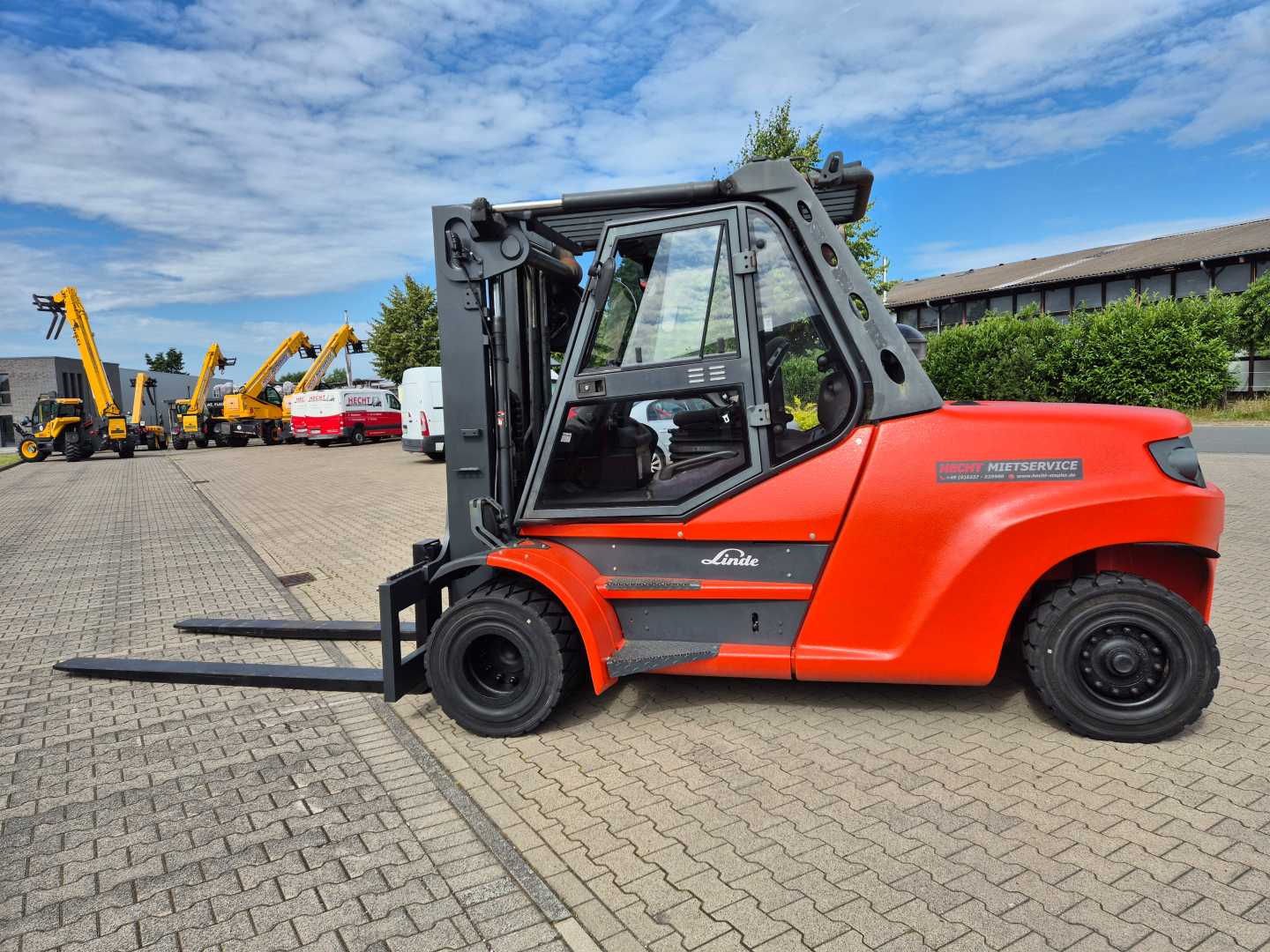 Used Forklift Linde H80D-02/1100 4 riteņu dakšu iekrāvējs (Image 16)