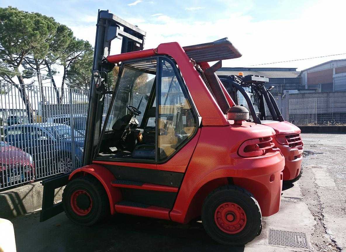 Used Forklift Linde H80D 4 riteņu dakšu iekrāvējs (Image 2) Used Forklift Linde H80D 4 riteņu dakšu iekrāvējs (Image 2)