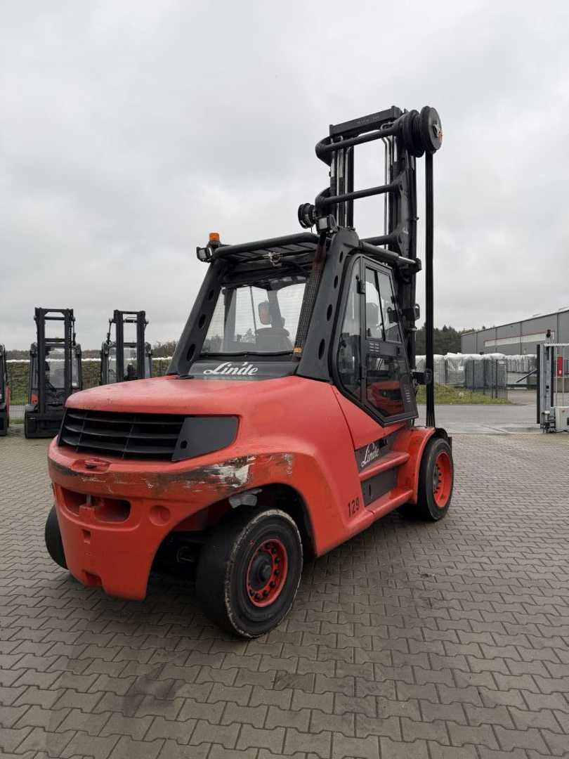 Used Forklift Linde H80D-02/1100 4 riteņu dakšu iekrāvējs (Image 4) Used Forklift Linde H80D-02/1100 4 riteņu dakšu iekrāvējs (Image 4)
