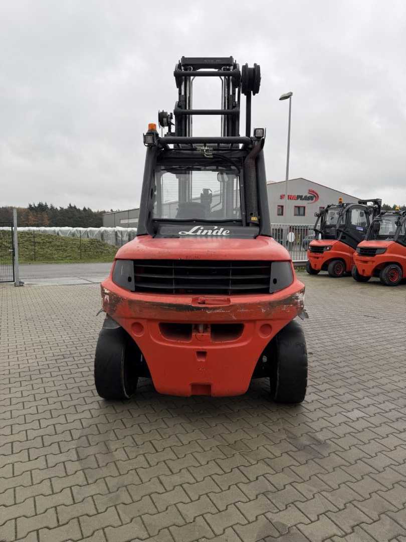 Used Forklift Linde H80D-02/1100 4 riteņu dakšu iekrāvējs (Image 5) Used Forklift Linde H80D-02/1100 4 riteņu dakšu iekrāvējs (Image 5)
