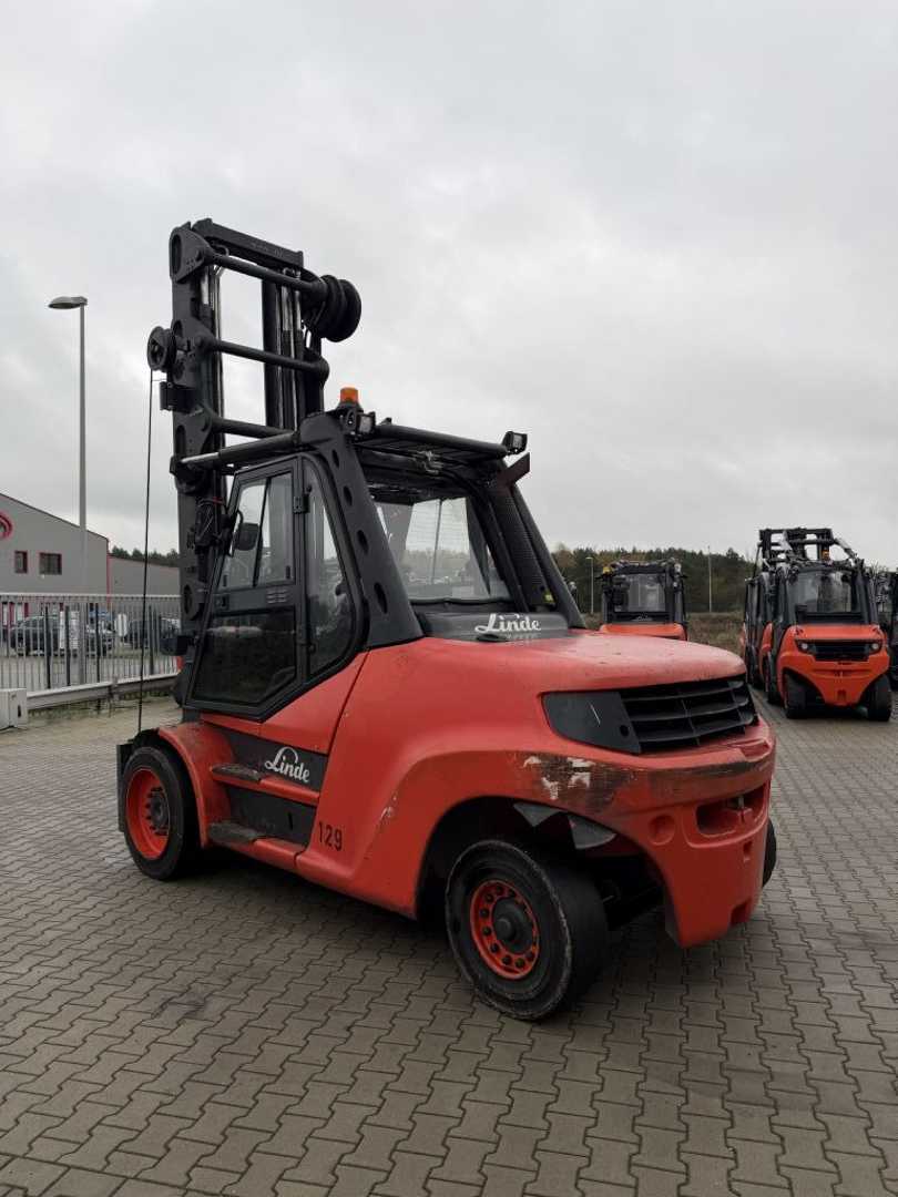 Used Forklift Linde H80D-02/1100 4 riteņu dakšu iekrāvējs (Image 6) Used Forklift Linde H80D-02/1100 4 riteņu dakšu iekrāvējs (Image 6)