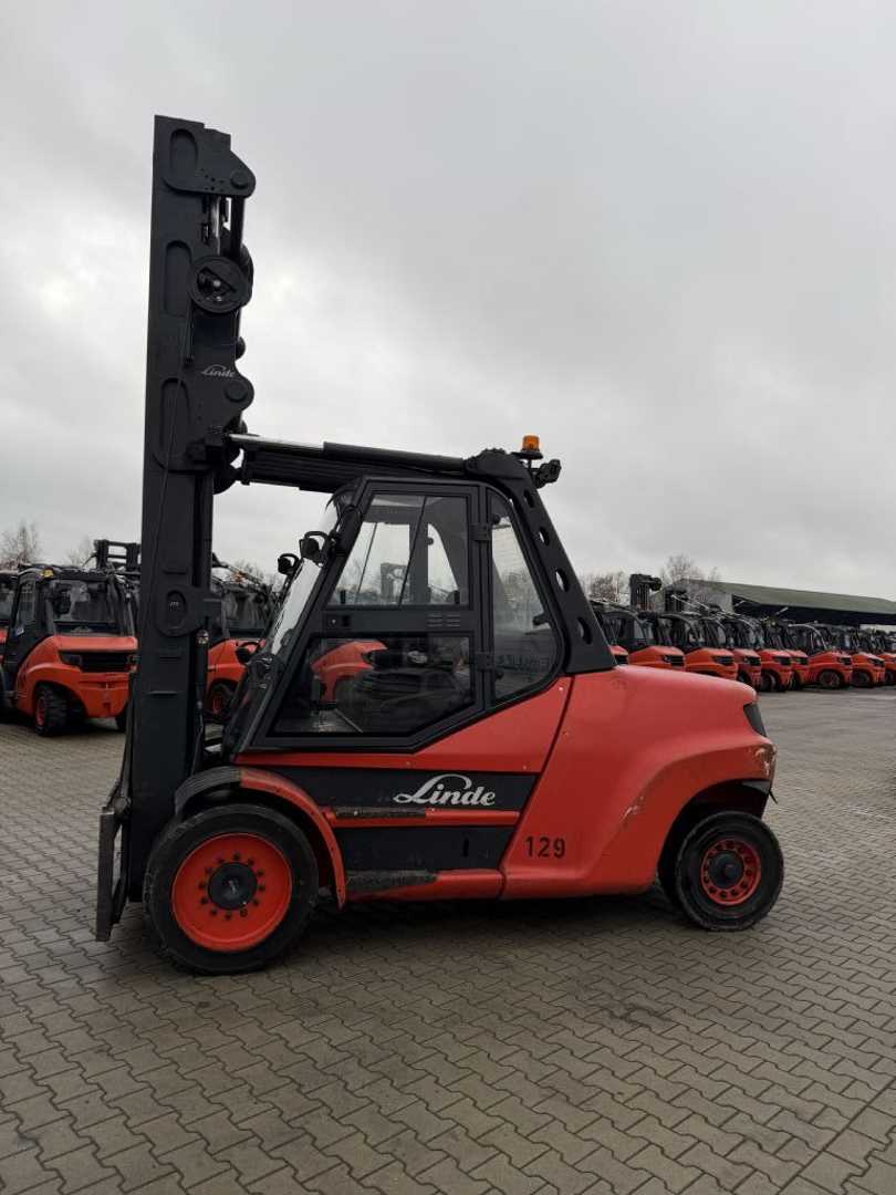 Used Forklift Linde H80D-02/1100 4 riteņu dakšu iekrāvējs (Image 9) Used Forklift Linde H80D-02/1100 4 riteņu dakšu iekrāvējs (Image 9)