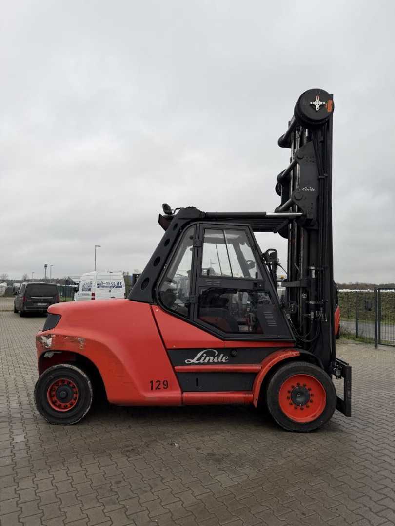 Used Forklift Linde H80D-02/1100 4 riteņu dakšu iekrāvējs (Image 10) Used Forklift Linde H80D-02/1100 4 riteņu dakšu iekrāvējs (Image 10)