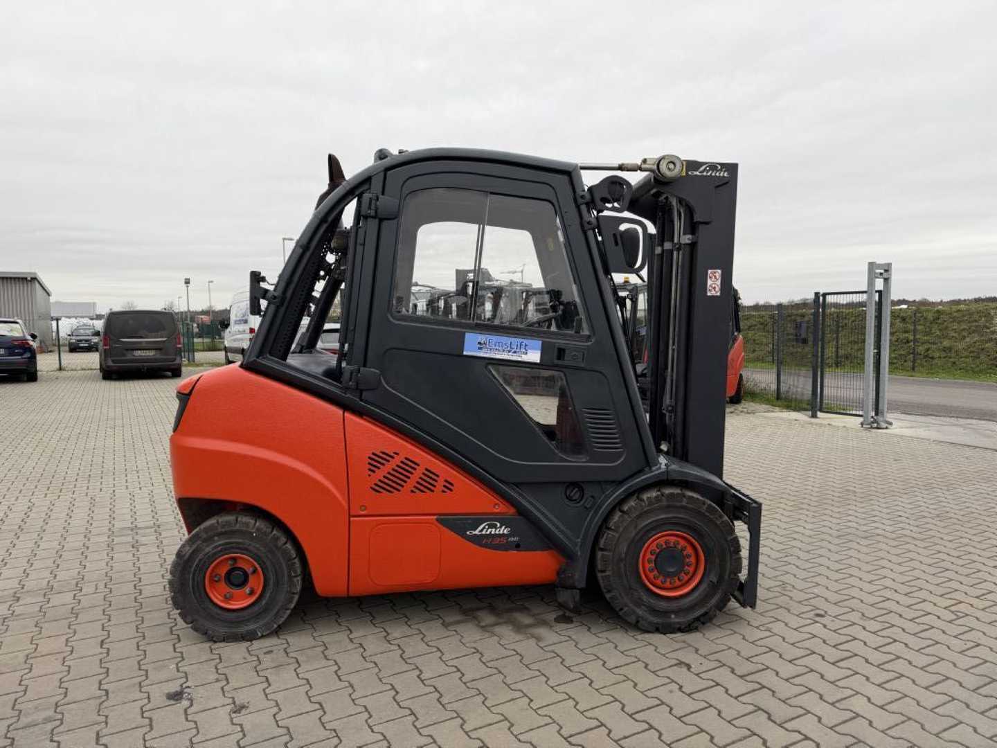 Used Forklift Linde H35D-02 4 riteņu dakšu iekrāvējs (Image 9) Used Forklift Linde H35D-02 4 riteņu dakšu iekrāvējs (Image 9)