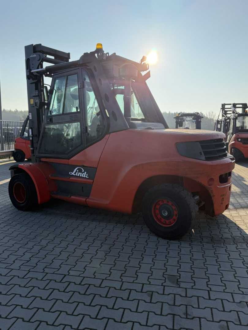 Used Forklift Linde H80D-01/1100 4 riteņu dakšu iekrāvējs (Image 6) Used Forklift Linde H80D-01/1100 4 riteņu dakšu iekrāvējs (Image 6)