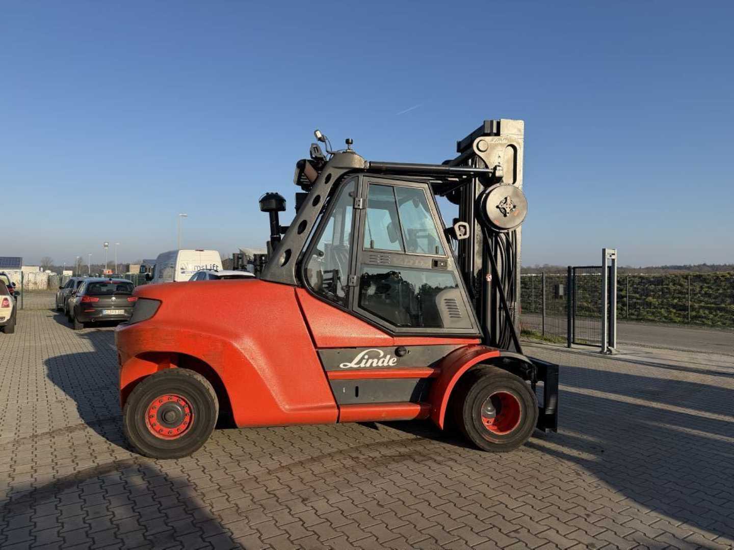 Used Forklift Linde H80D-01/1100 4 riteņu dakšu iekrāvējs (Image 10) Used Forklift Linde H80D-01/1100 4 riteņu dakšu iekrāvējs (Image 10)