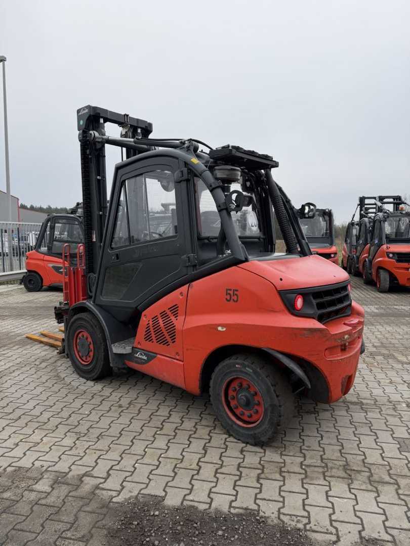 Used Forklift Linde H50D-02/600 4 riteņu dakšu iekrāvējs (Image 6) Used Forklift Linde H50D-02/600 4 riteņu dakšu iekrāvējs (Image 6)