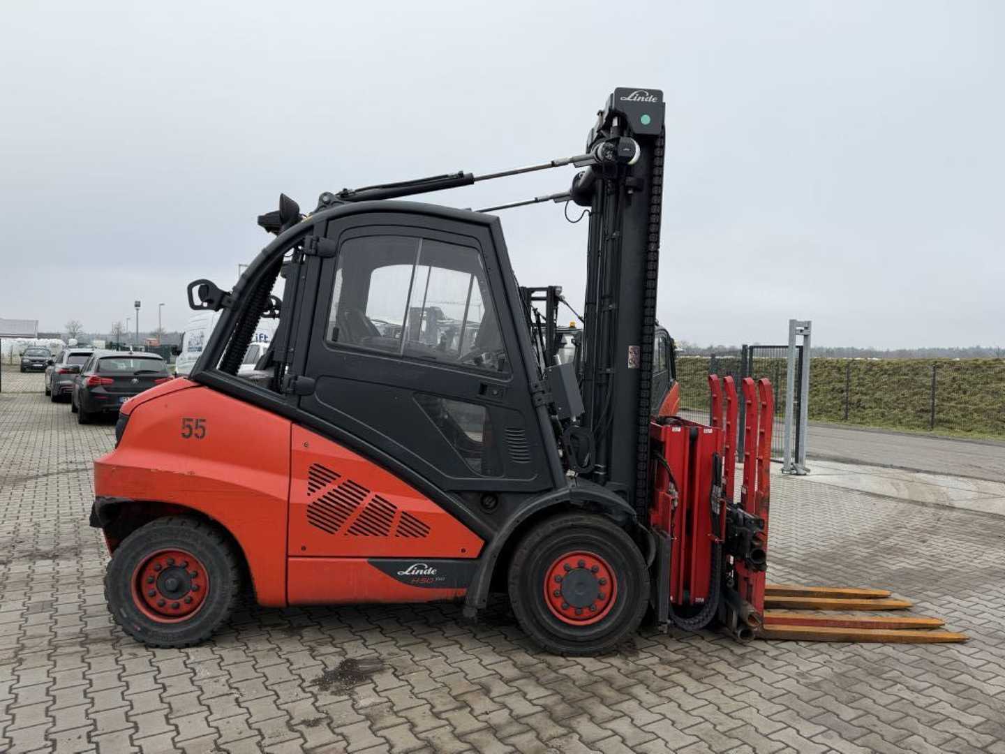 Used Forklift Linde H50D-02/600 4 riteņu dakšu iekrāvējs (Image 10) Used Forklift Linde H50D-02/600 4 riteņu dakšu iekrāvējs (Image 10)