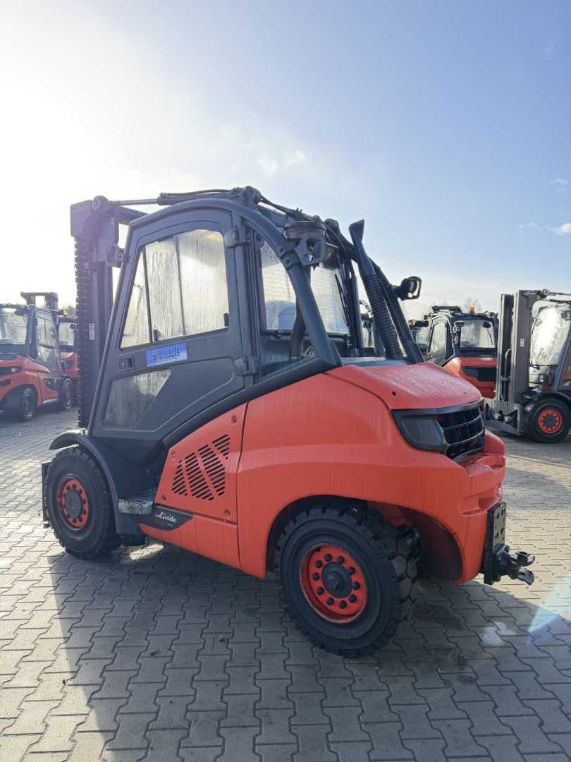 Used Forklift Linde H50D-02/600 4 riteņu dakšu iekrāvējs (Image 6) Used Forklift Linde H50D-02/600 4 riteņu dakšu iekrāvējs (Image 6)