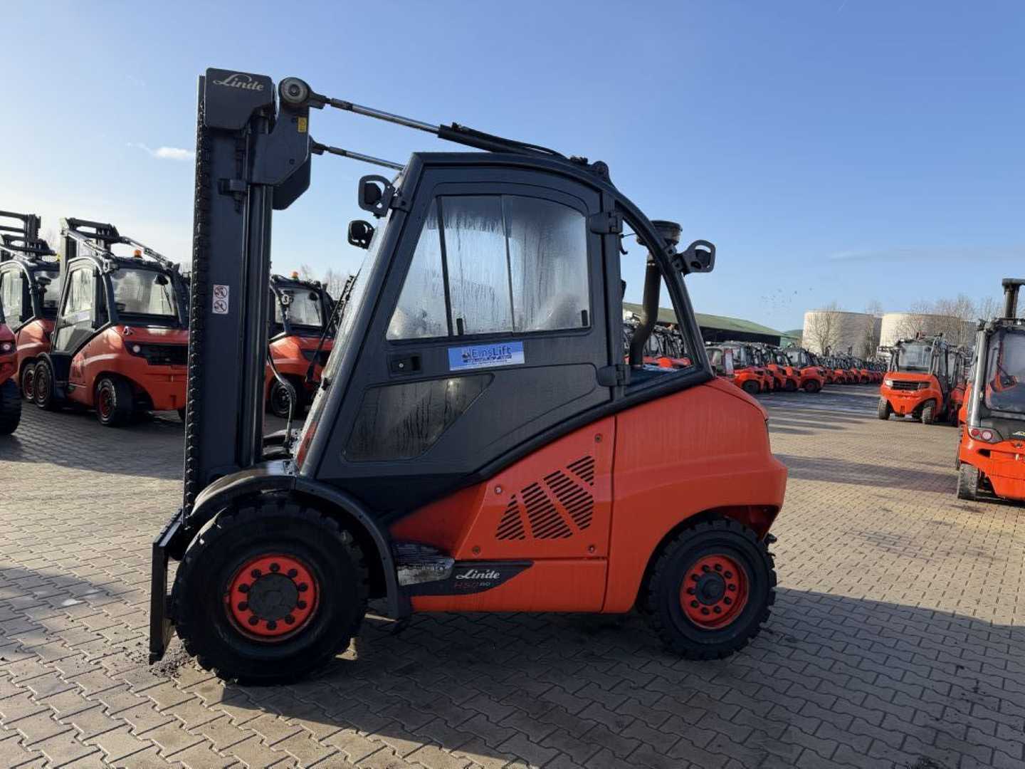 Used Forklift Linde H50D-02/600 4 riteņu dakšu iekrāvējs (Image 9) Used Forklift Linde H50D-02/600 4 riteņu dakšu iekrāvējs (Image 9)