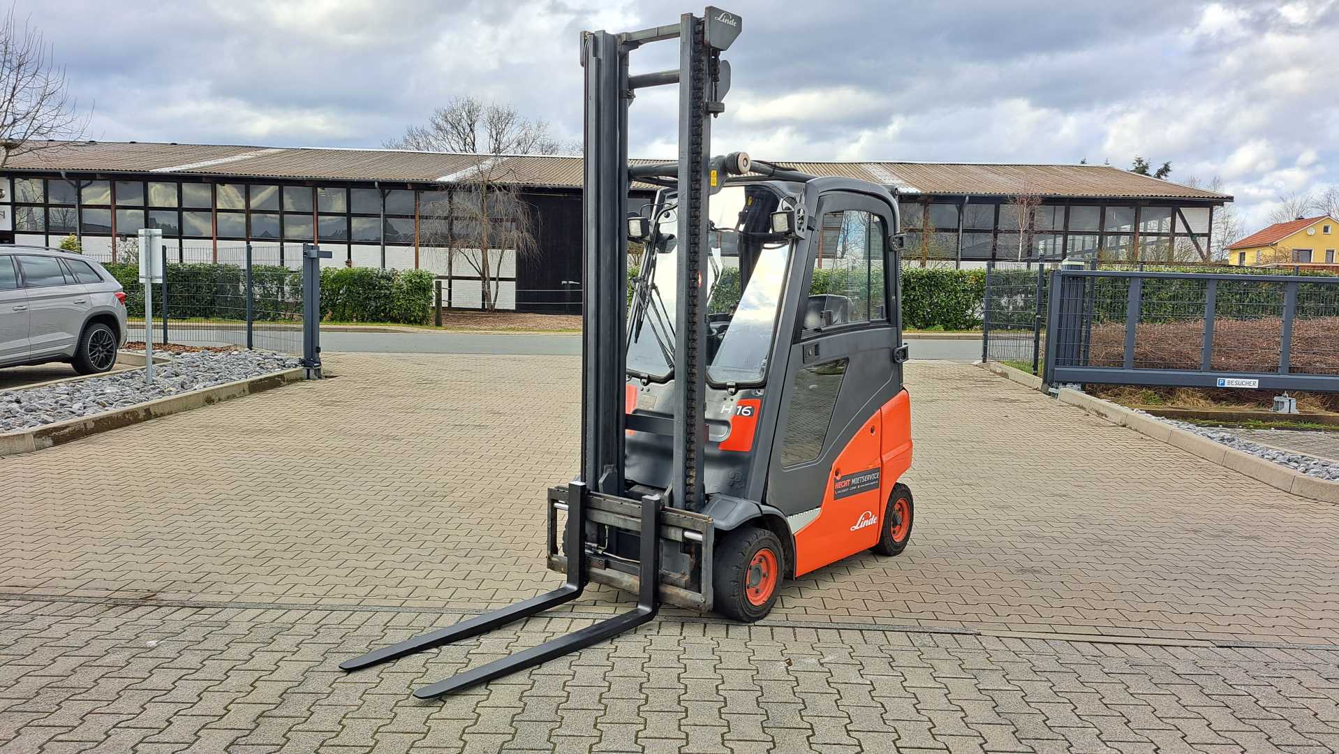 Used Forklift Linde H16D 4 riteņu dakšu iekrāvējs (Image 19)
