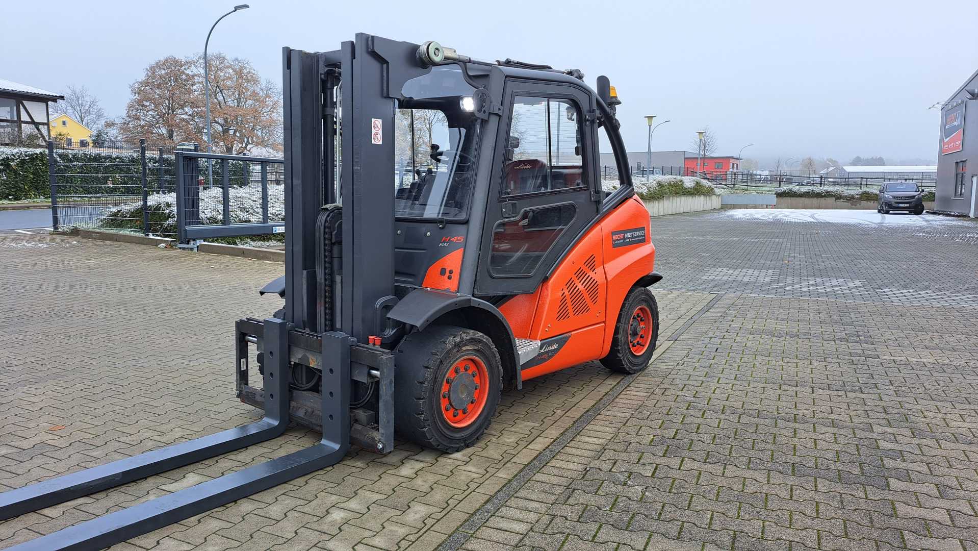 Used Forklift Linde H45D-02 Container 4 riteņu dakšu iekrāvējs (Image 15)