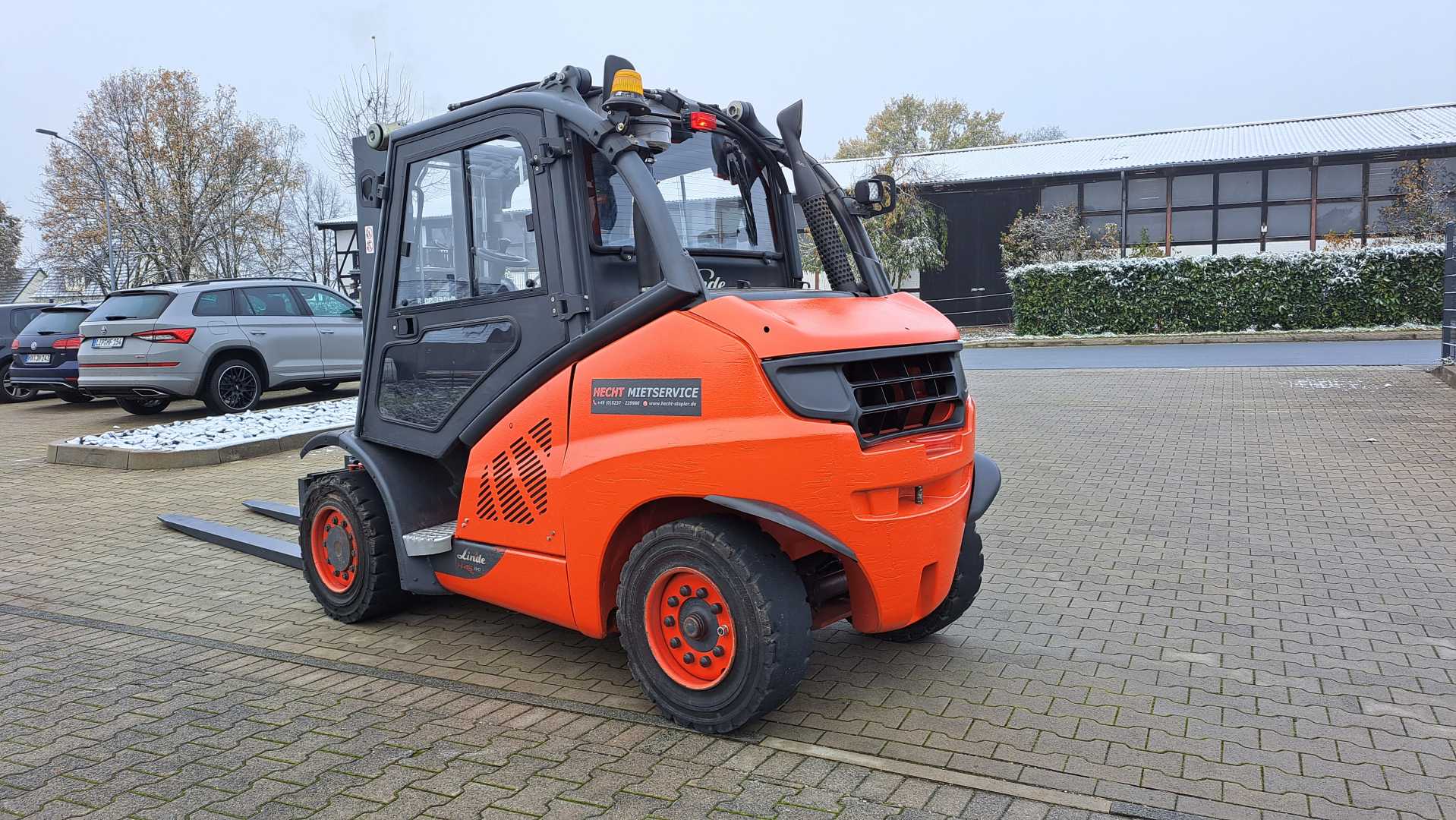 Used Forklift Linde H45D-02 Container 4 riteņu dakšu iekrāvējs (Image 17)