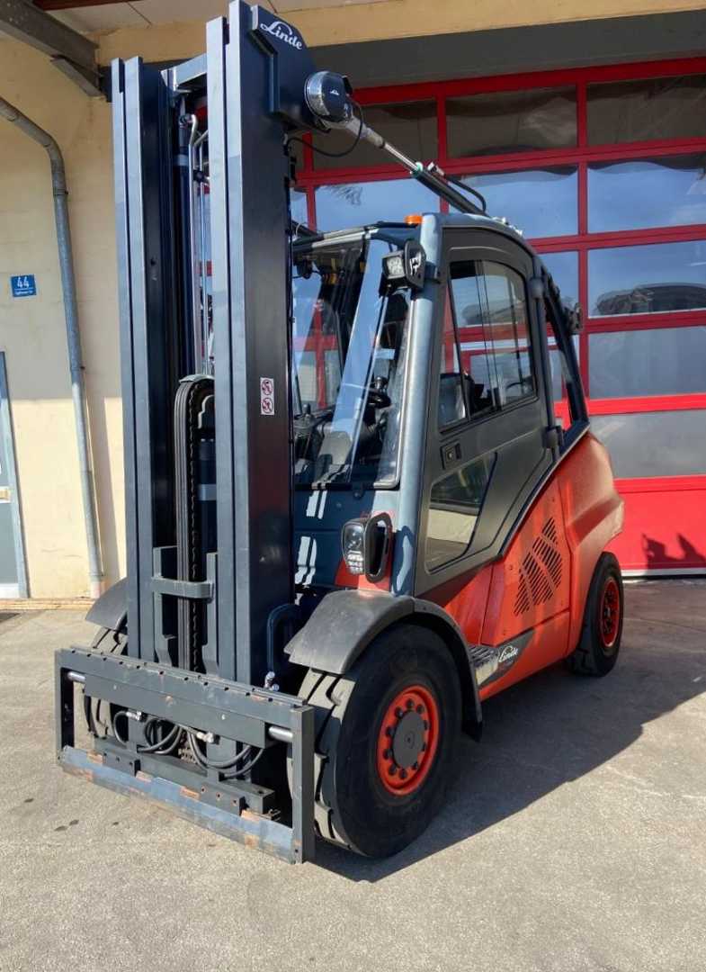 Used Forklift Linde H50D-02/600 4 riteņu dakšu iekrāvējs (Image 1)